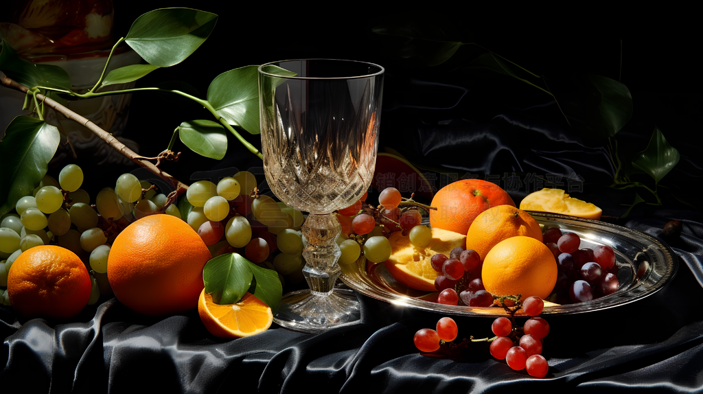 黑色展台摄影 提升水果产品视觉魅力的艺术